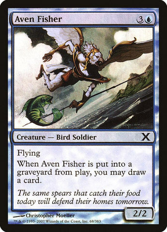 Aven Fisher (Premium Foil) [Tenth Edition] - Rocket TCG