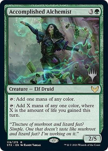 Accomplished Alchemist (Promo Pack) [Strixhaven: School of Mages Promos] - Rocket TCG